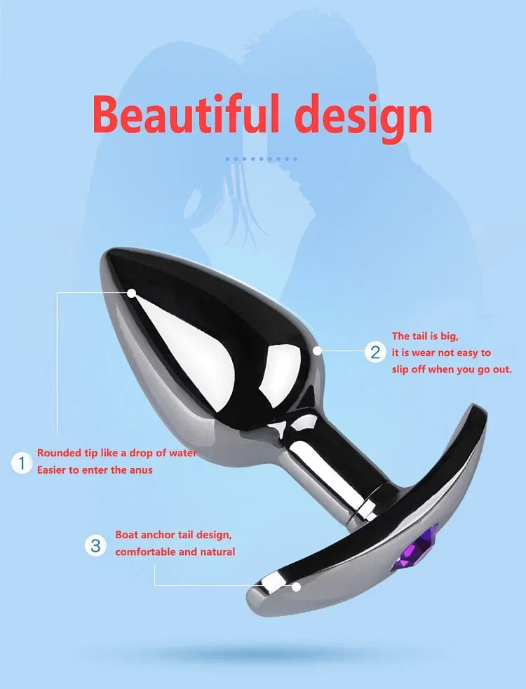 Ship Anchor Metal Anal Plug Female Appliance Backyard Masturbation Alternative Adult Sex Toys