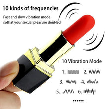 Load image into Gallery viewer, Mini Small Av Stick Magnetic Suction Rechargeable Lipstick Egg Skipping Vibration Women's Sex Toy Jumping Masturbator Adult Sex Toy