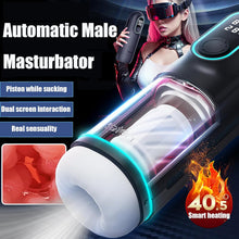 Load image into Gallery viewer, Fully Automatic Male Masturbator &amp; Penis Enlargement Pump: 6 Modes, Featuring Thrusting, Suction, and Heating Functions