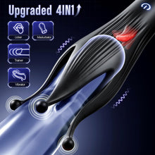 Load image into Gallery viewer, Masturbator Pocket Pussy Upgrade Size 10 Tongue Modes Sex Toy for Men Couples for Penis Clitoral Breast Stimulation,  with 3D Particles Sex Toys