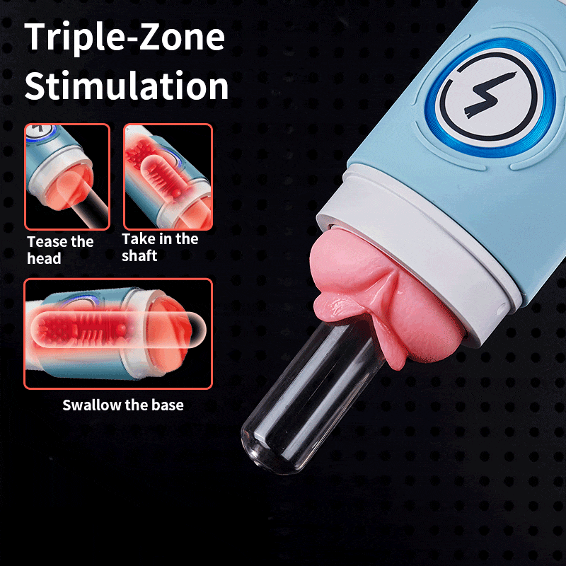 Leten ThundercoreX 6 Thrusting Motions Infrared Heated Realistic Vaginal