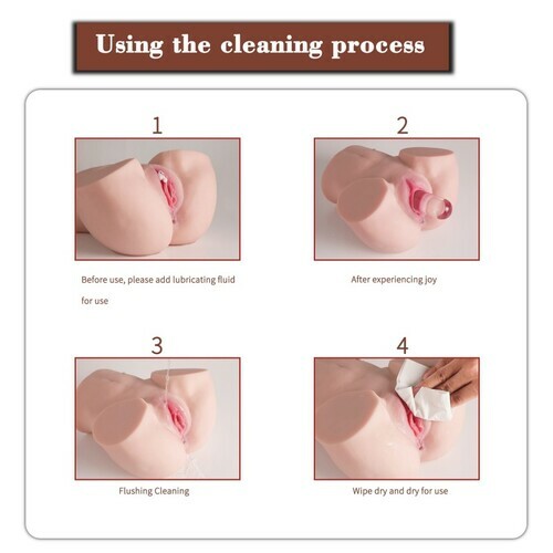 Nova – Electric 2-in-1 Sex Doll 7 Vibrations 100% Waterproof Realistic Butt