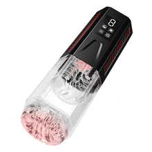 Load image into Gallery viewer, Mars - Oral Dominator 7 Vibration 7 Rotation 7 Back and Forth 4-in-1 Masturbator with Dual Motors