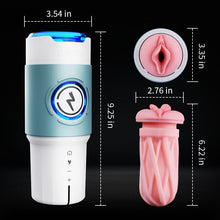 Load image into Gallery viewer, Leten ThundercoreX 6 Thrusting Motions Infrared Heated Realistic Vaginal