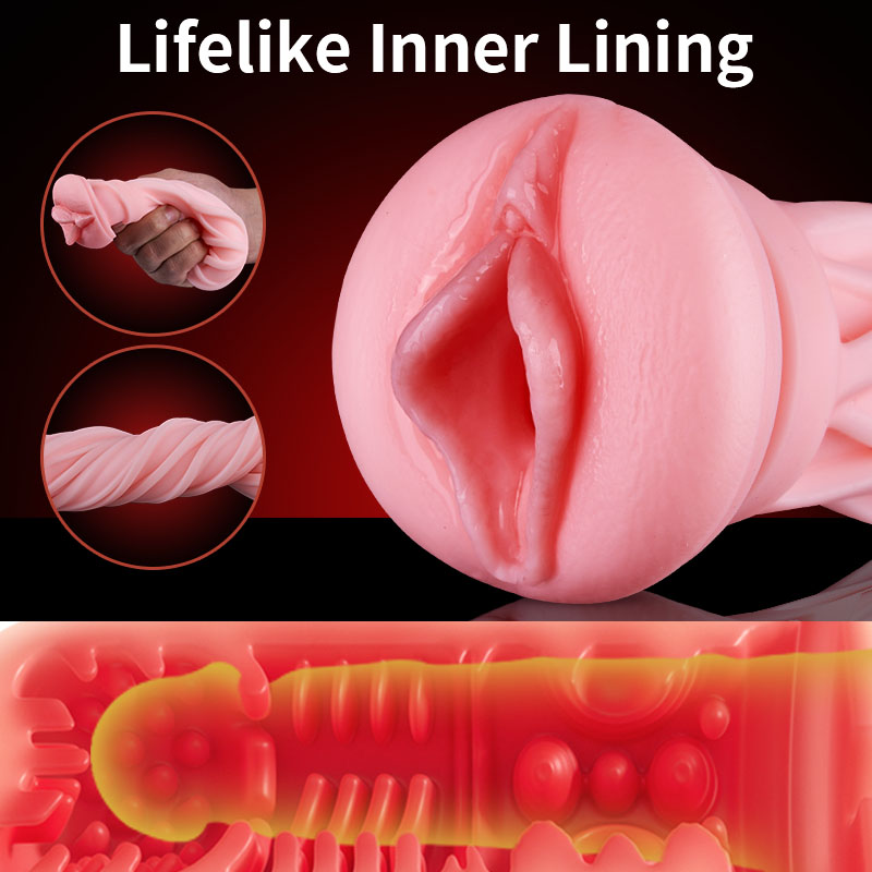 Leten ThundercoreX 6 Thrusting Motions Infrared Heated Realistic Vaginal