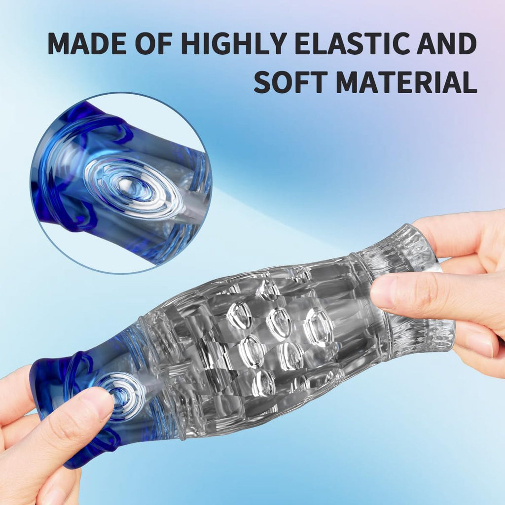 with 3D vagina, clitoris and penis, training device, erotic, sex toys for men