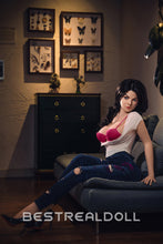 Load image into Gallery viewer, US Stock - Rubie 160cm Silicone Head Sex Doll S15 TPE Body Sexy Medium Boobs Adult Love Doll