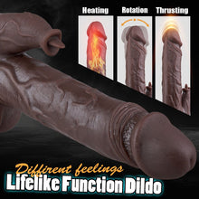 Load image into Gallery viewer, Swing Thrusting with Heating Modes 1:1 Lifelike Upgraded Licking Dildo