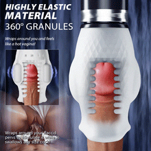 Load image into Gallery viewer, Tornado 3.0 - Dual Motor Oralsex Analog Masturbator 7 Vibrations 5 Retractions 5 Rotations