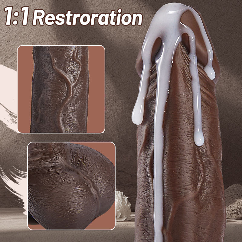 Wilson - 8.7 Inch Remote Control 5 Thrusting 10 Vibrating Rotating Dildo