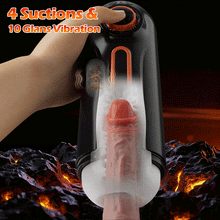 Load image into Gallery viewer, Alien - 6-in-1 Thrusting &amp; Vibrating Blow Job Masturbator Cup with 4 Suction Modes