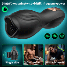 Load image into Gallery viewer, Stamina Training Endurance Builder Intelligent Twisting Multi-Frequency Vibration Glans Trainer