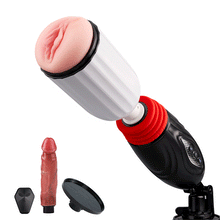 Load image into Gallery viewer, Stella - 2 in 1 Thrusting Heating Couples Sex Machine with Remote Control