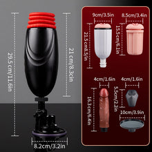 Load image into Gallery viewer, Stella - 2 in 1 Thrusting Heating Couples Sex Machine with Remote Control