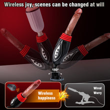 Load image into Gallery viewer, Stella - 2 in 1 Thrusting Heating Couples Sex Machine with Remote Control