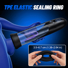 Load image into Gallery viewer, BathFun Pro - AI Pressure-Controlled 9 Vacuum Training LCD Real-Time Pressure Display 58dB Penis Pump