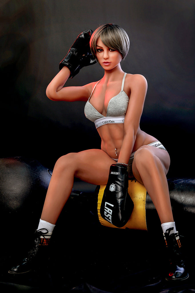 US Stock - Kali 164cm 218# Head Sexy Waistline Tan Skin Medium Breasts TPE Sex Doll