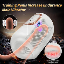 Load image into Gallery viewer, Dual-Motor 10X Tapping Multi-Speed Intense Vibration Stroker
