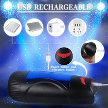 Load image into Gallery viewer, Renee Vibration Aircraft Cup Men's Deep Throat Masturbation Penis Automatic Trainer Adult Sex Products Manufacturer