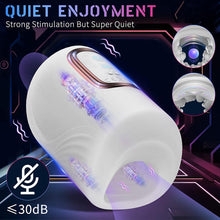 Load image into Gallery viewer, Dual-Motor 10X Tapping Multi-Speed Intense Vibration Stroker