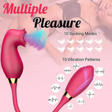 Load image into Gallery viewer, Powerful Rose Vibator Toy for Women Nipple Oral Clitoris  Vacuum Stimulation  Sucker