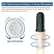 Load image into Gallery viewer, Automatic Rotating Aircraft Cup Men's Drawing And Inserting Masturbation Cup Trainer