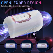 Load image into Gallery viewer, Dual-Motor 10X Tapping Multi-Speed Intense Vibration Stroker