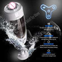 Load image into Gallery viewer, Spins And Sucks The Plane Cup Men's Masturbator Makes A Sound Charging Hands-free Ball