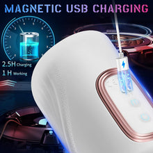 Load image into Gallery viewer, Dual-Motor 10X Tapping Multi-Speed Intense Vibration Stroker