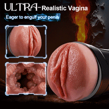 Load image into Gallery viewer, Challenger - 10 Vibrations 5 Suctions Ultra-Realistic Vagina Simulated Masturbator