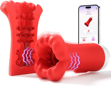 Load image into Gallery viewer, 9X Training Stroker with App Remote Control Penis Vibrator