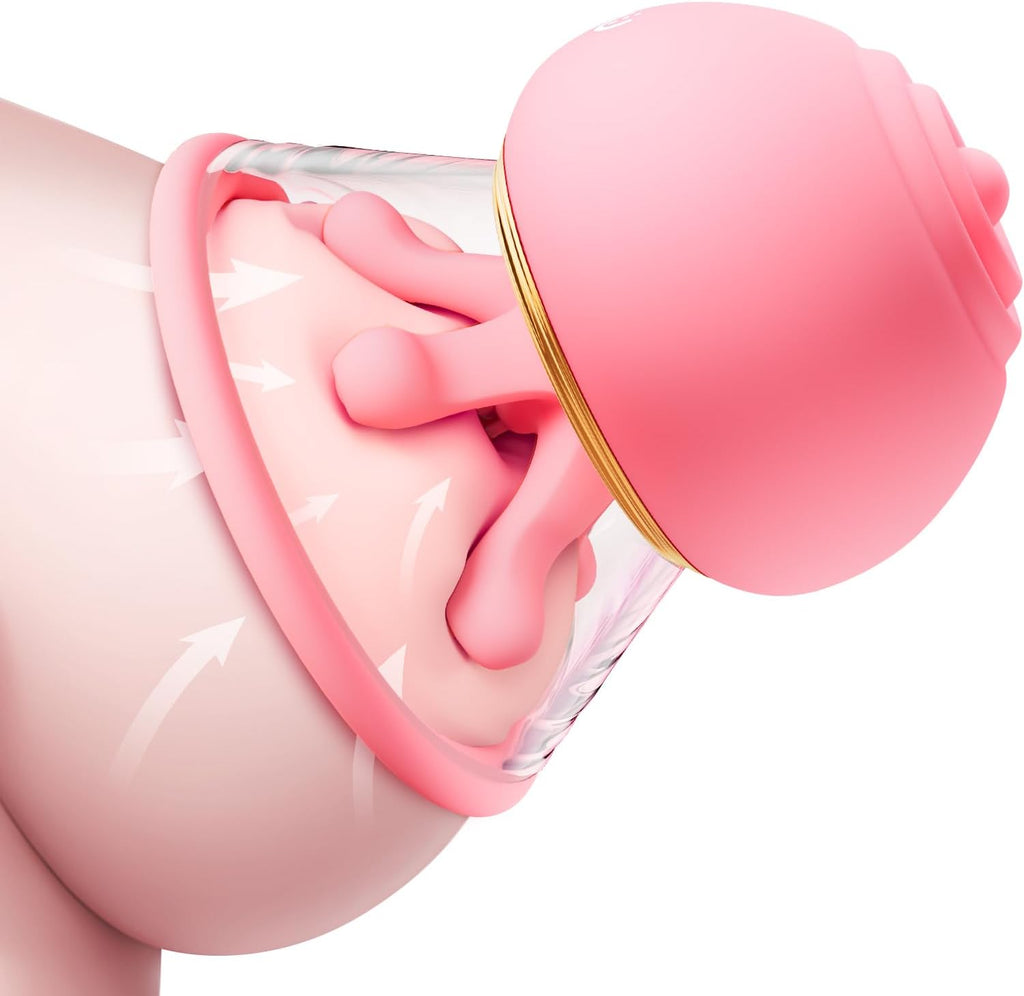 Velour Grip Kneading & Vibrating Nipple Stimulators