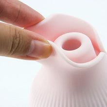 Load image into Gallery viewer, Tibei Spring Grass Egg Hopping Women's Flirt Mini Sucker Seven Frequency Vibration Wireless Charging Masturbation For Adult