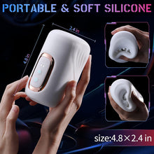 Load image into Gallery viewer, Dual-Motor 10X Tapping Multi-Speed Intense Vibration Stroker
