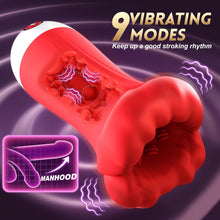 Load image into Gallery viewer, 9X Training Stroker with App Remote Control Penis Vibrator