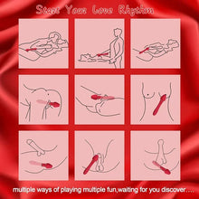 Load image into Gallery viewer, Rose Sucking G Spot Vibrator Clit Sucker Nipple Dildo Rabbit