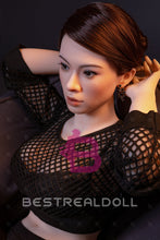 Load image into Gallery viewer, US Stock - RIDMII Aidra 158cm Unique Design Silicone Movable Jaw Oral Sex Love Doll TPE Body Adult ROS Head Sex Doll