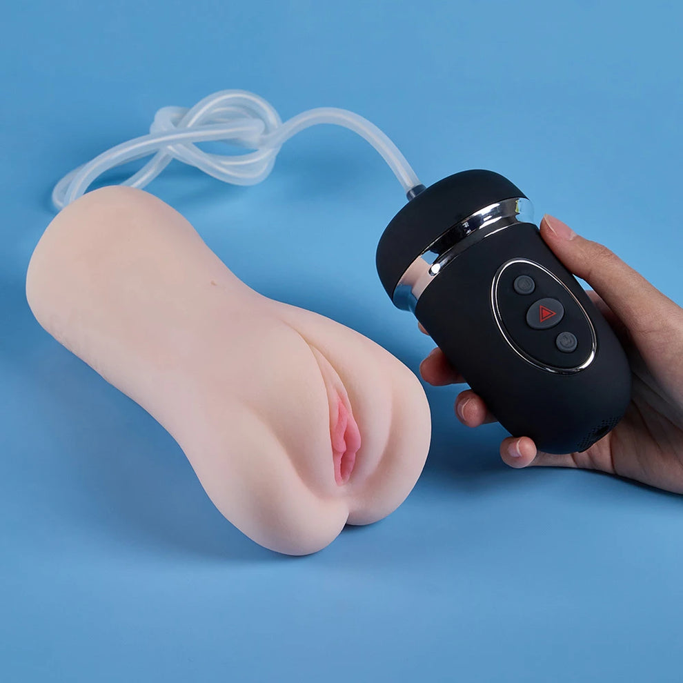 AeroPulse Realistic Sleeve with Vacuum Suction