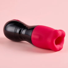 Load image into Gallery viewer, BeadGrip Licker Male Masturbator with Licking &amp; Vibration