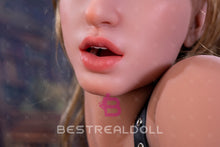 Load image into Gallery viewer, US Stock - YAMIEE Amia Unique Design 166cm #616E Silicone ROS Head TPE Body Movable Jaw Realistic Oral Sex Doll (Free 2ND Head)