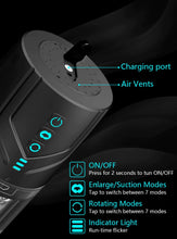 Load image into Gallery viewer, Male Masturbator 7 Frequency Rotation Suction Waterproof Blow Job Simulator