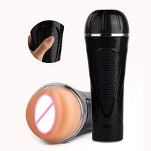 Load image into Gallery viewer, Electric aircraft cup men's manual pumping Hercules clip suction penis exerciser