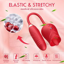 Load image into Gallery viewer, New The Rose Toy With Bullet Vibrator Pro