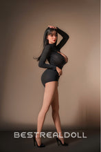 Load image into Gallery viewer, US Stock - RIDMII Danica Plus Unique Design 161cm #468 Realistic BBW Sex Doll Silicone ROS Head Movable Jaw Adult Love Doll TPE Body