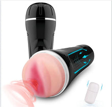 Load image into Gallery viewer, Electric aircraft cup men's manual pumping Hercules clip suction penis exerciser