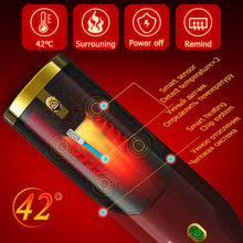 Load image into Gallery viewer, Men Airplane Cup Electric Intelligent Heating Male Masturbator Induction Type Vocal Toy