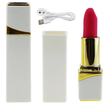 Load image into Gallery viewer, Mini Small Av Stick Magnetic Suction Rechargeable Lipstick Egg Skipping Vibration Women's Sex Toy Jumping Masturbator Adult Sex Toy