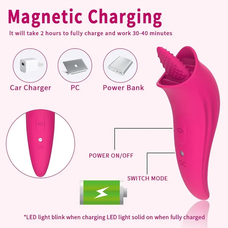 tongue licking vibrator