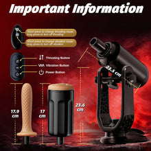 Load image into Gallery viewer, ThrustMax Hands-Free Automatic Masturbator Cup with Stand