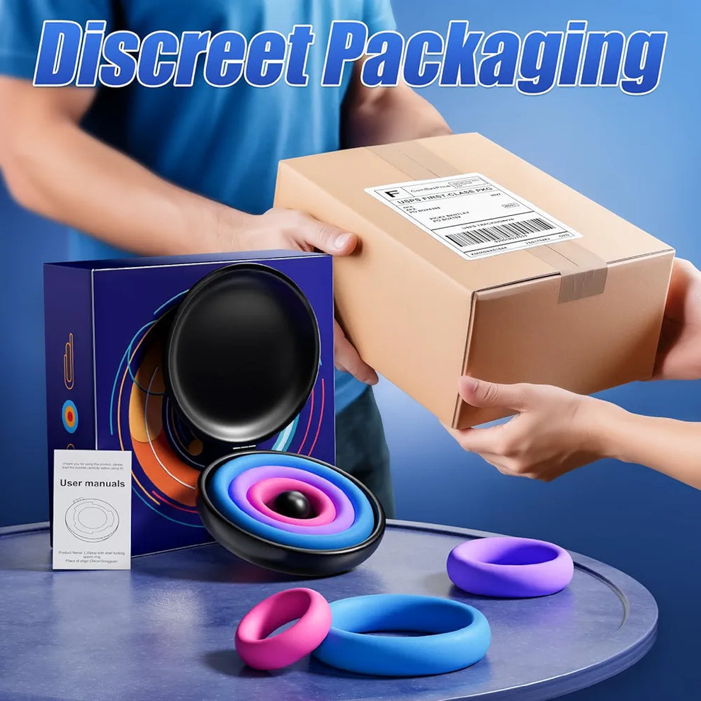 PowerLoop Colored Silicone Cock Ring Set